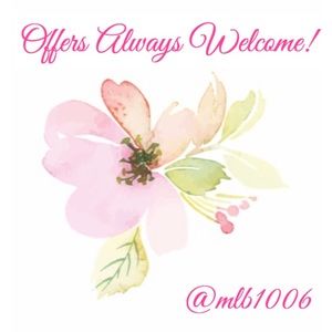 Offers always welcome! 🌸